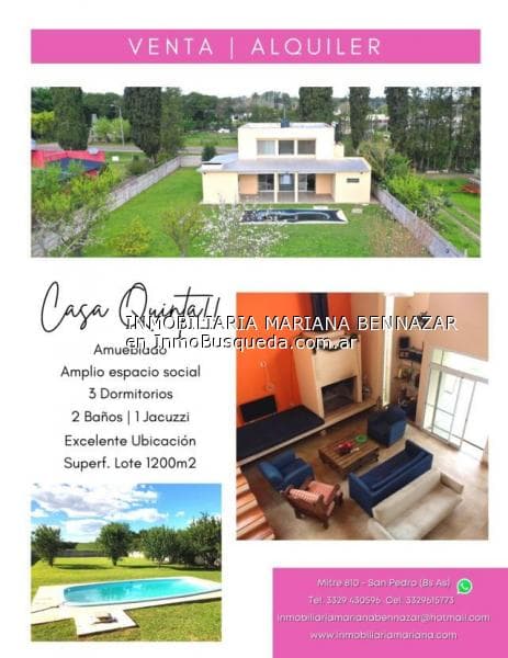 Casa Quinta en Venta — foto 1