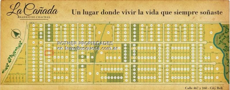 Lote en Country en Venta — foto 1