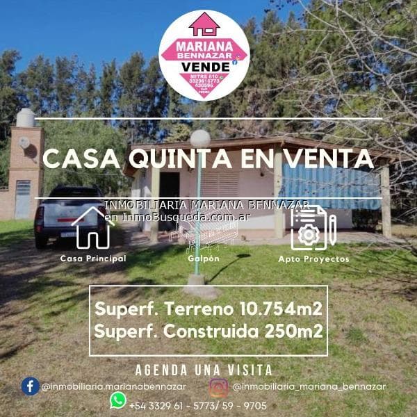 Casa Quinta en Venta — foto 1