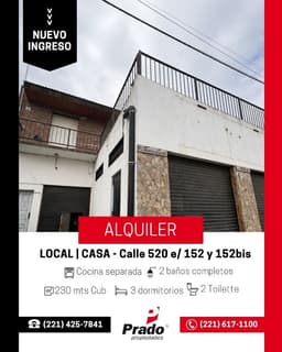 Casa en Alquiler