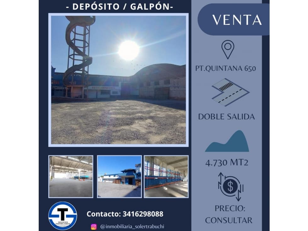 PTE.QUINTANA 650 - DEPOSITO INDUSTRIAL — foto 5