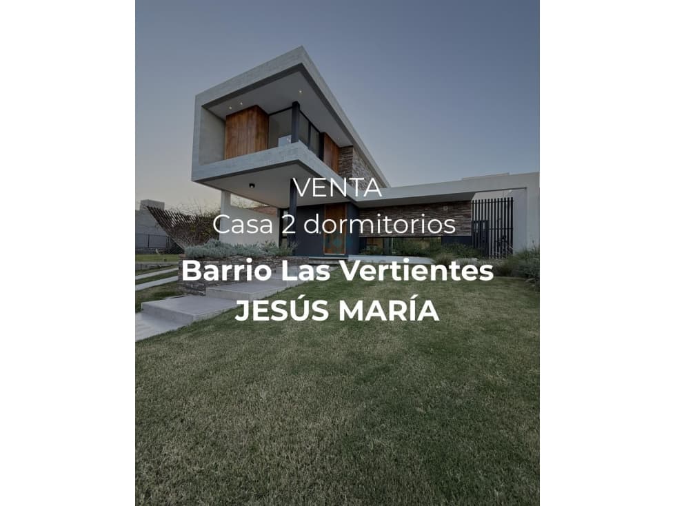 VENTA - RESIDENCIA 2 DORM DE LUJO - JESUS MARIA — foto 1