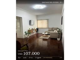 3 AMBIENTES MUY AMPLIO RECICLADO A NUEVO - SANTIAGO DEL ESTERO 2329