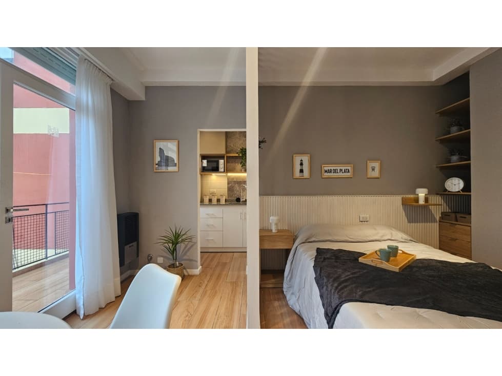 1 AMBIENTE EXTERNO CON BALCON TERRAZA EN ZONA CENTRO - BELGRANO 2271 — foto 3