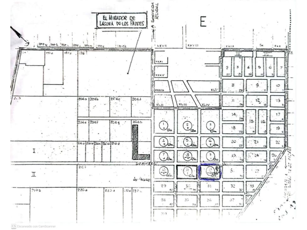 Lote de 1000m2 - Mirador de Laguna de los Padres — foto 1