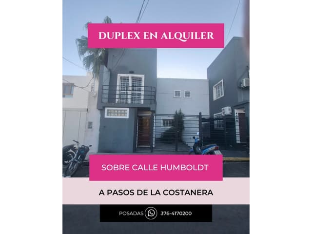 Alquiler Dúplex 2 dormitorios