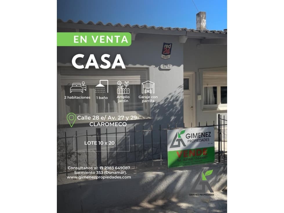 Casa calle 28 entre Av. 27 y 29 — foto 1