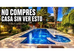 VENTA CASA CENTRO CARLOS PAZ 7 DORM 6 BAÑOS