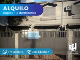 ALQUILER DUPLEX 2 DORMITORIOS