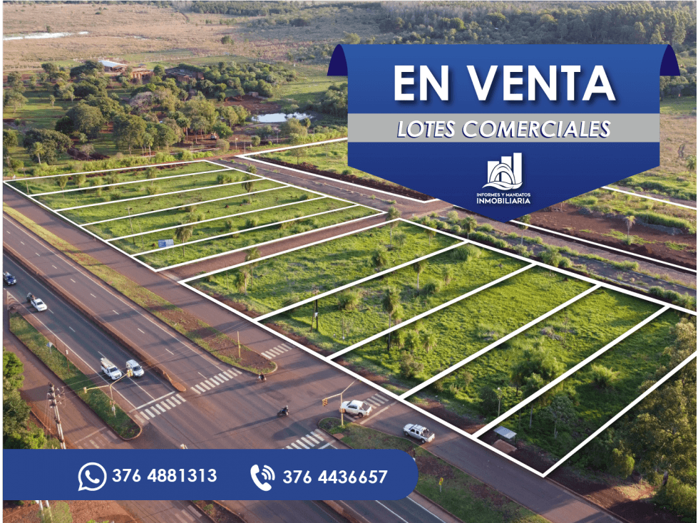 VENTA Lotes Comerciales 1200 m2 - Posadas / Garupá — foto 1