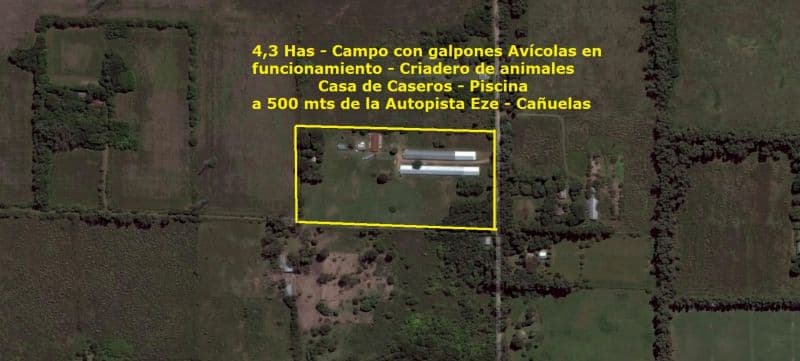 Aut. Ezeiza-Cañuelas KM 00 - Curto Propiedades — foto 1