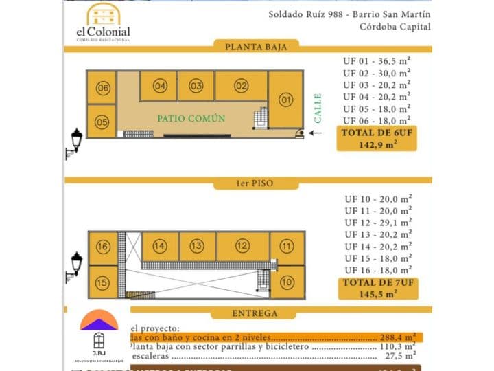 Complejo en Venta de 13 Departamentos San Martin — foto 8