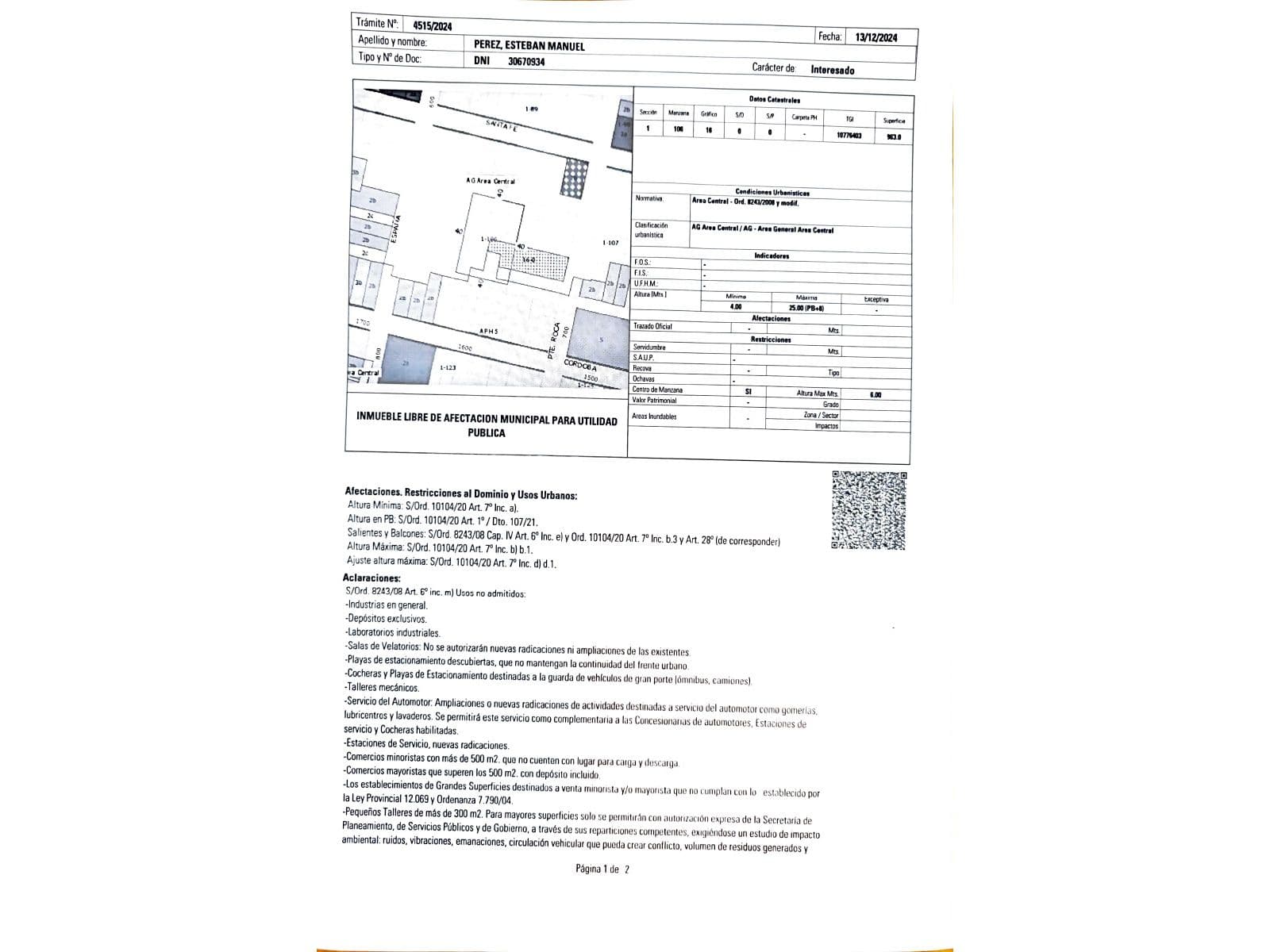 Pte. Roca 700 - Terreno - Venta — foto 4