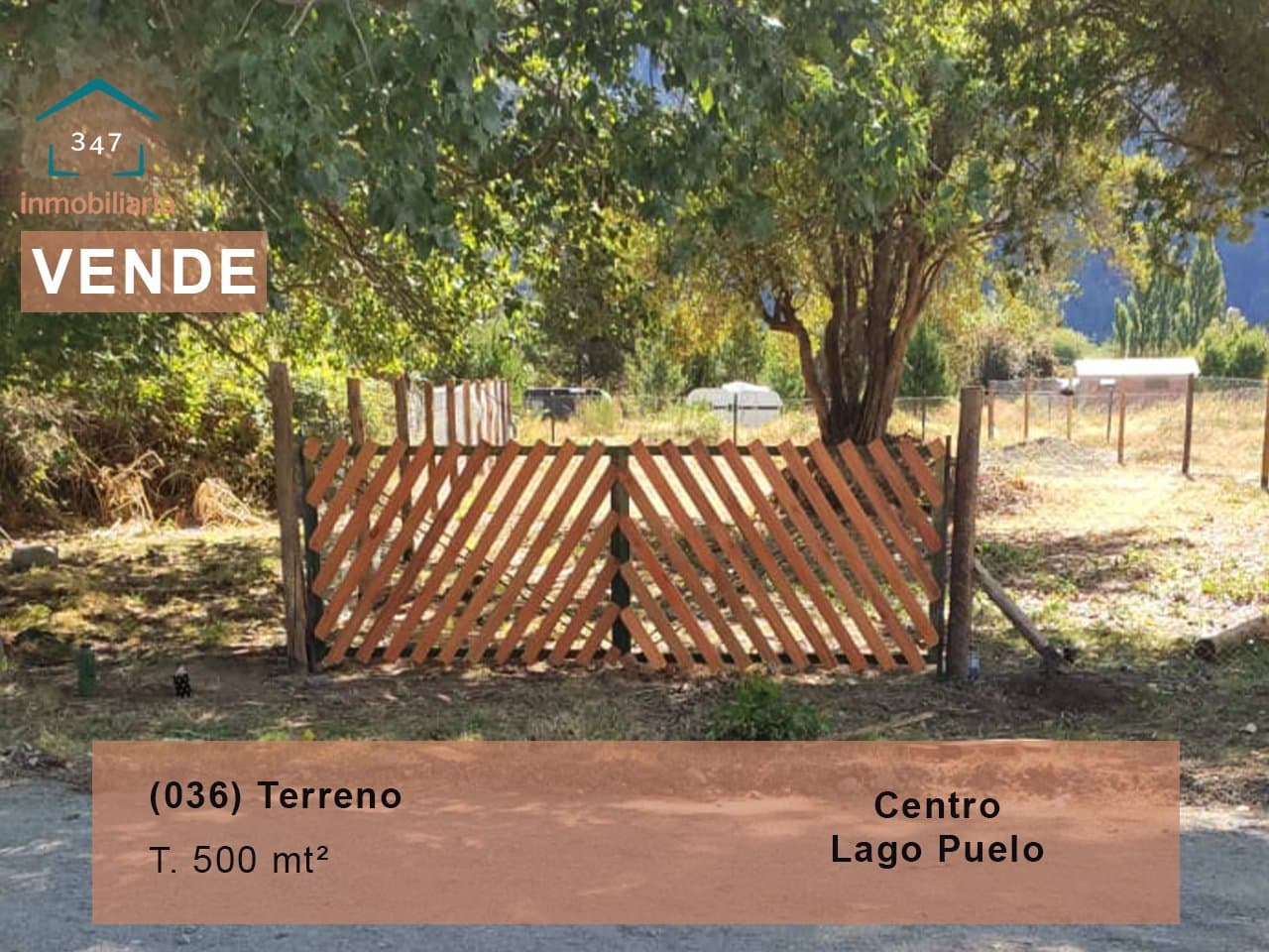 (036) LAGO PUELO centro LOTES de 500 mts2 — foto 1
