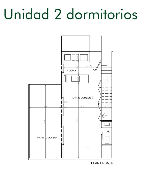 KALEN GREEN - FUNES - DUPLEX 2 DORMITORIOS — foto 4