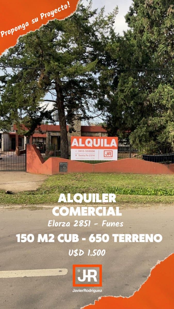 Alquiler comercial sobre Elorza — foto 1
