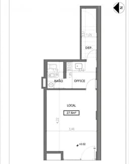 LOCAL A LA CALLE 10% DE RENTABILIDAD CON OFFICE, BAÑO Y DEPOSITO EN ABASTO ROSARIO