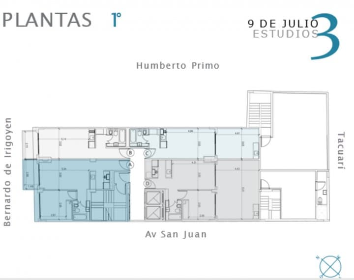 Monoambiente - Desarrollo 9 de Julio en San Telmo — foto 4