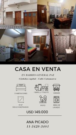 Casa en VENTA con Alquiler en CÓRDOBA CAPITAL