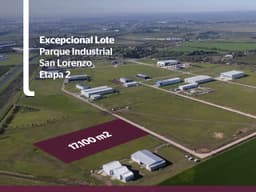 Lotes EN VENTA 17.100 m2 - SECTOR INDUSTRIAL- Parque Industrial San Lorenzo. Etapa II