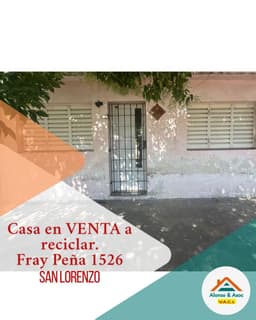 Fray Peña 1526, San Lorenzo.