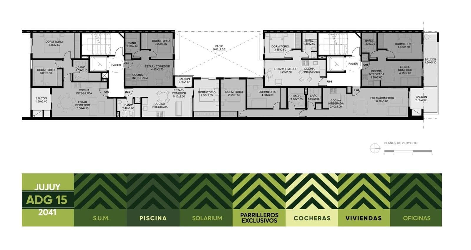 Jujuy 2041 04 06 TB - VENTA Departamento Interno 1 Dormitorio — foto 14