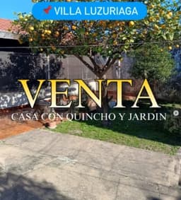 Venta casa 4 ambientes Villa Luziriaga