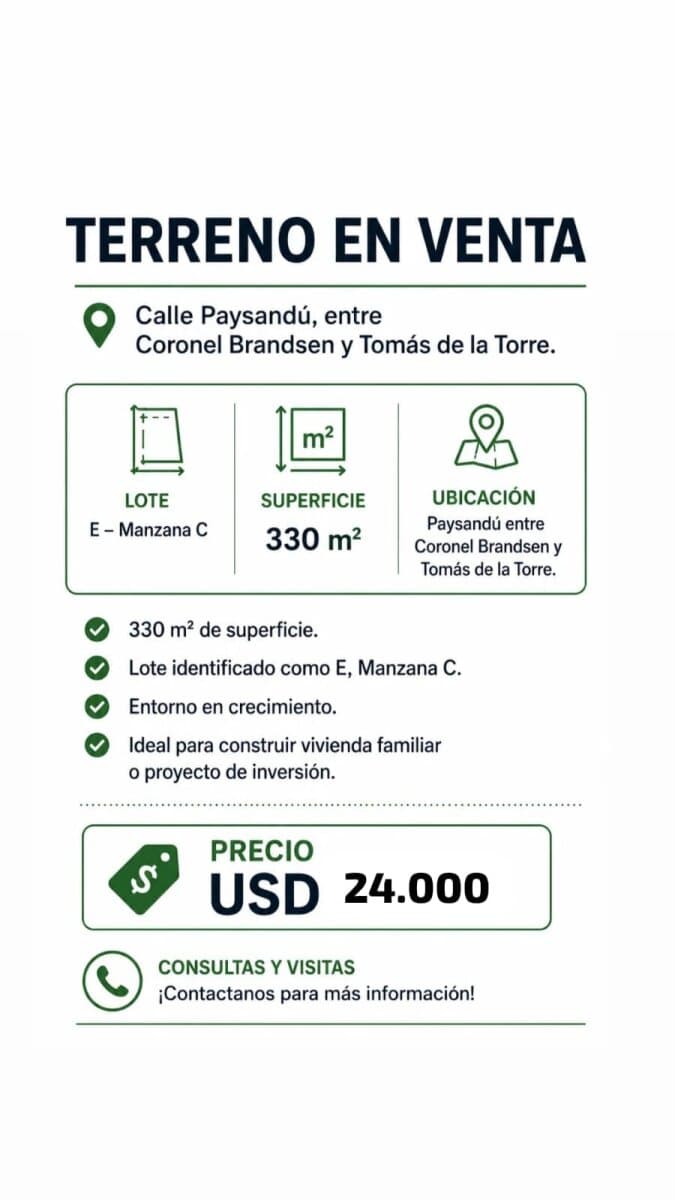 VENTA TERRENO — foto 1