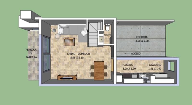VENTA - Duplex -Complejo Los Alcanfores - 3 dormitorios -Pilar km39 — foto 3