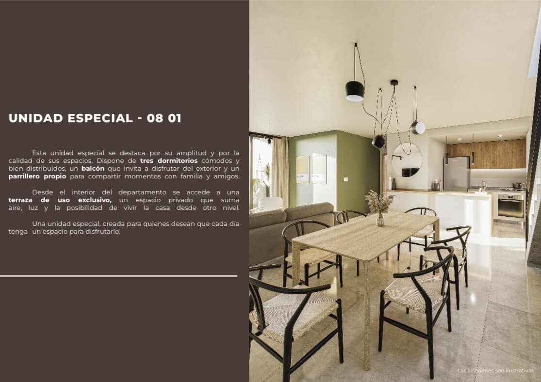 Venta 3 dormirtorios con terraza y pileta Montevideo 961 — foto 3
