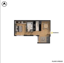 Venta - Departamento 1 dormitorio en zona Río - Parque España, Centro, Rosario.