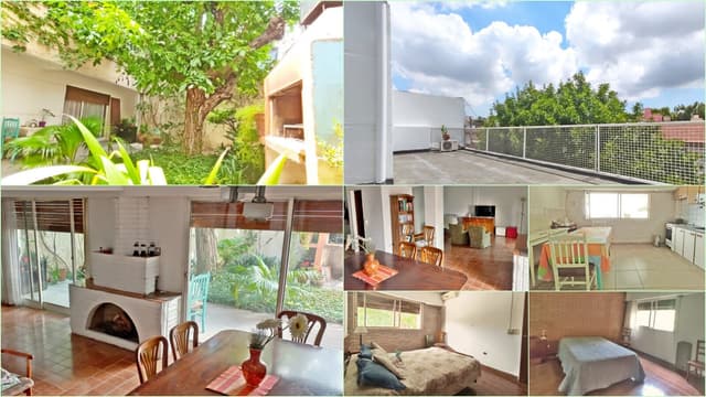 Casa con Jardín, Garaje, Terraza y Parrilla en Villa del Parque