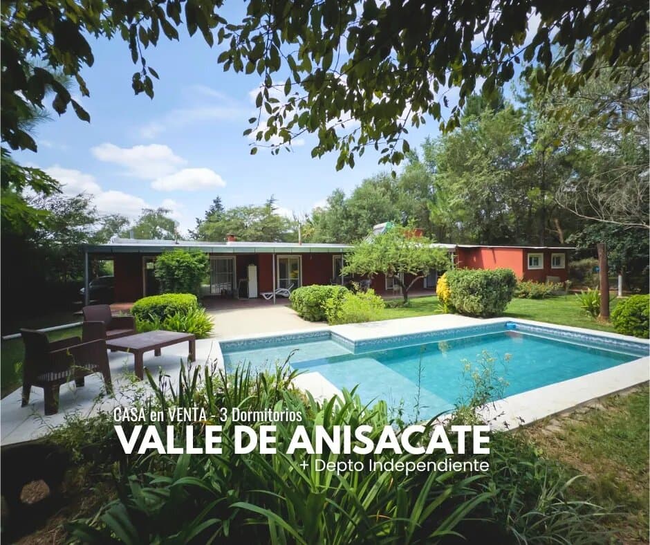 Casa Quinta + Depto Independiente | Valle De Anisacate — foto 1