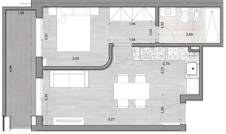DEPARTAMENTO EN VENTA- RICCHERI 763 — foto 8