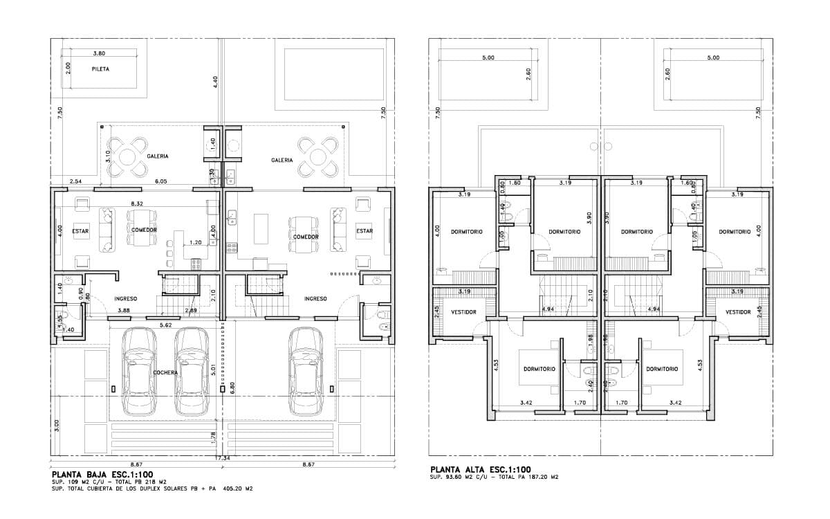 Duplex en Venta Solares de Manantiales - 3 Dormitorios 3 Baños — foto 2