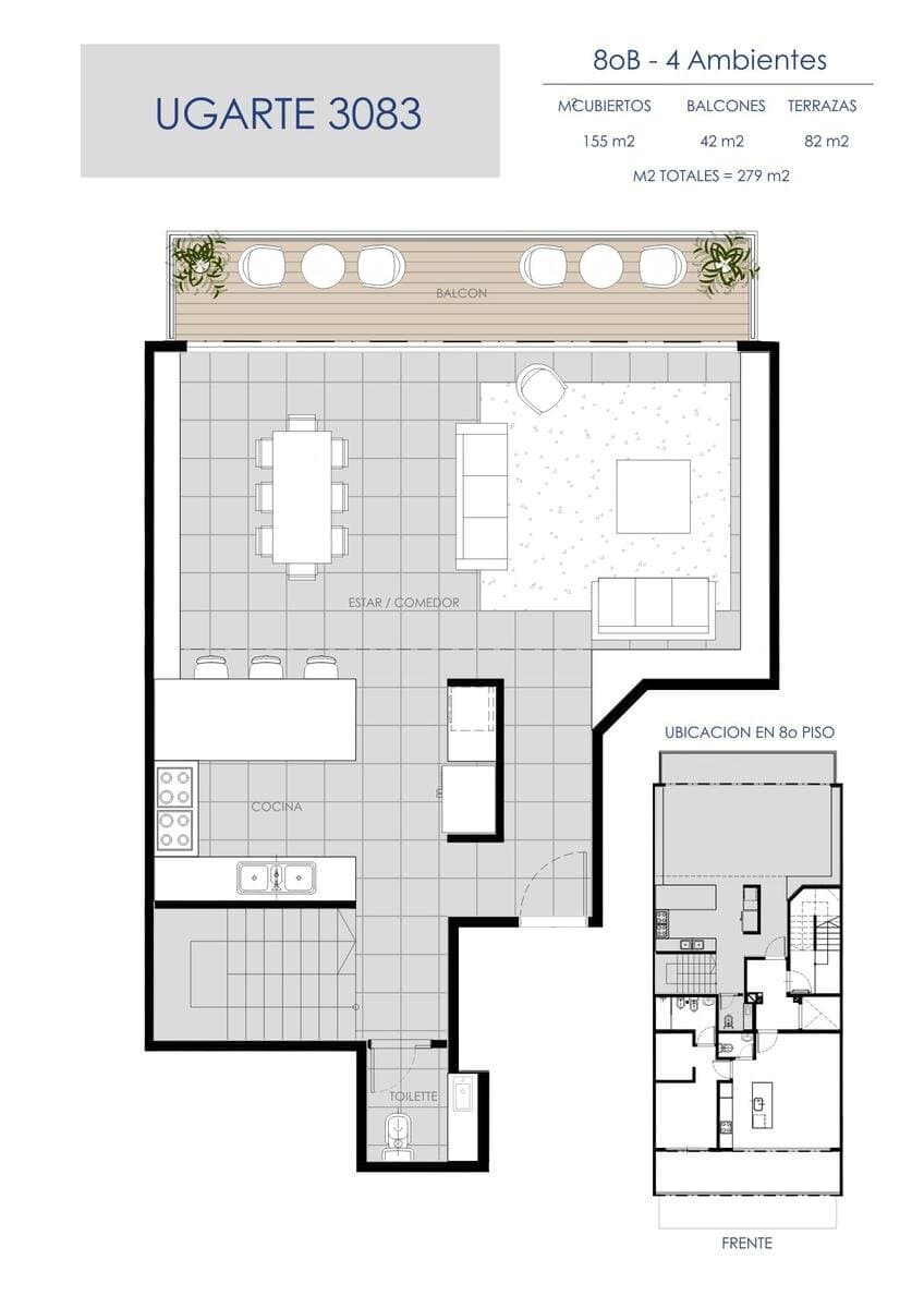 4 ambientes duplex con terraza y pileta privada — foto 12