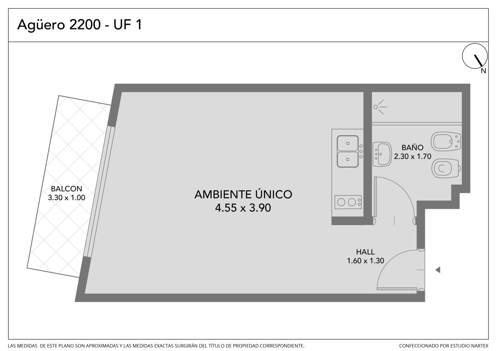 Venta - Monoambiente - A Estrenar - Recoleta - La Isla — foto 3