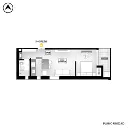 VENTA SAN JUAN 2000 DEPTO. 1 DORMIT. C/BALCÓN. COCHERA OPCIONAL. CONSULTAR FINANCIACIÓN