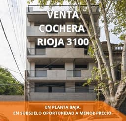 VENTA COCHERA PB RIOJA 3100 ENTRE FRANCIA Y VERA MUJICA